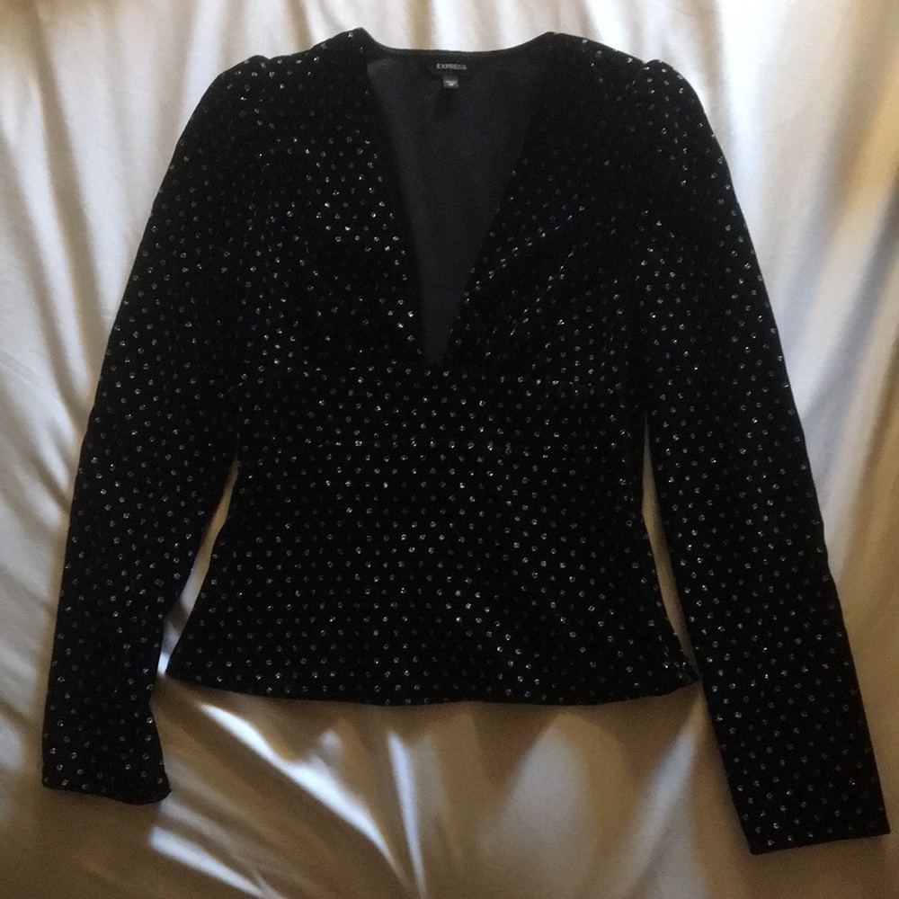 Express Glitter Top